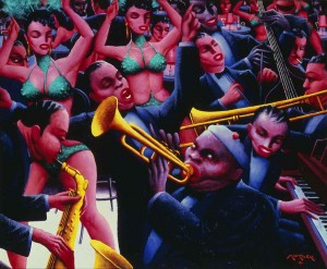 Archibald J. Motley, Hot Rhythm (1961)