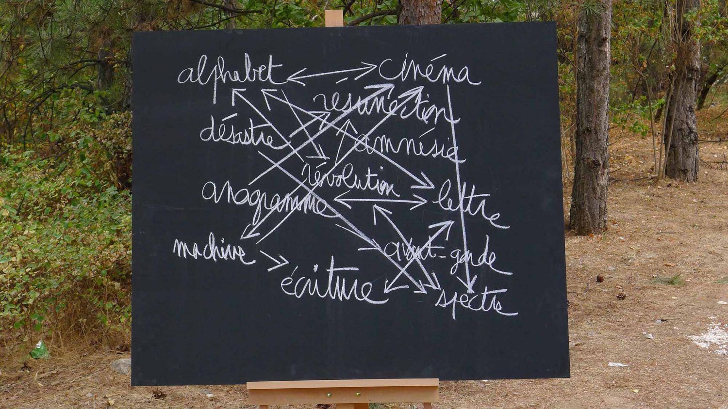La Révolution de l'alphabet (2014), Érik Bullot